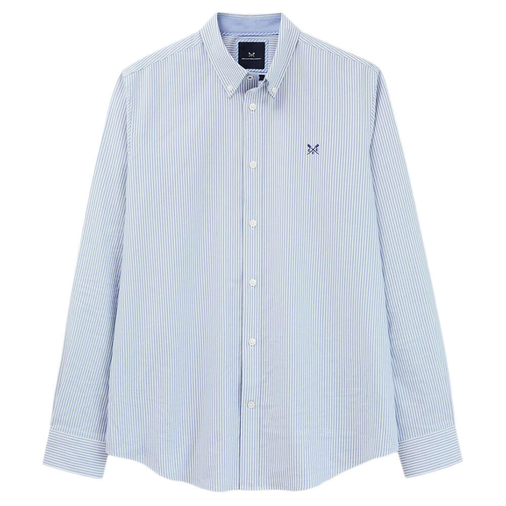 Crew Slim Fit Oxford Stripe Shirt